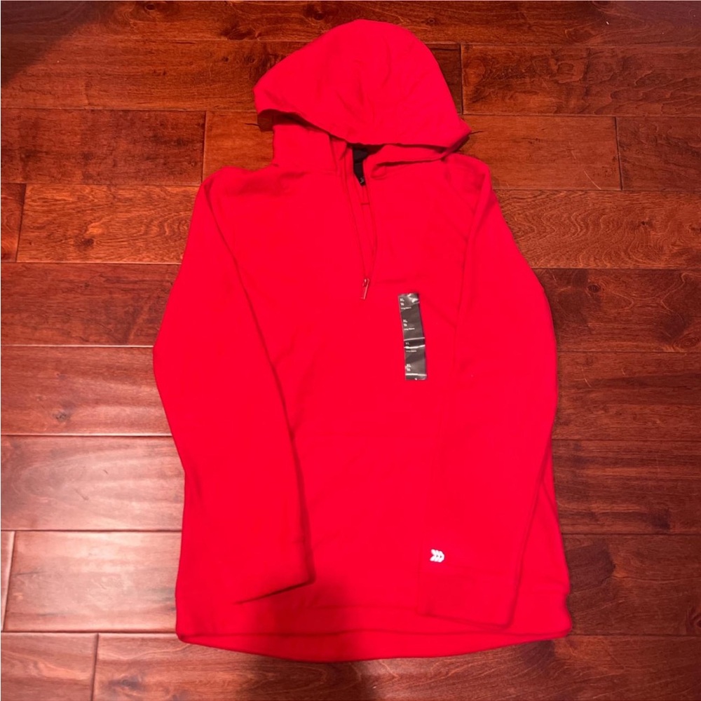 All in Motion Bright Red Hoodie